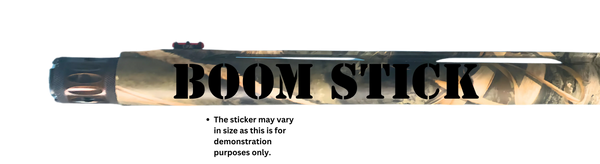 Boom Stick Barrel Sticker Wing Beat Waterfowl Company