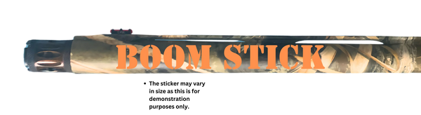 Boom Stick Barrel Sticker Wing Beat Waterfowl Company