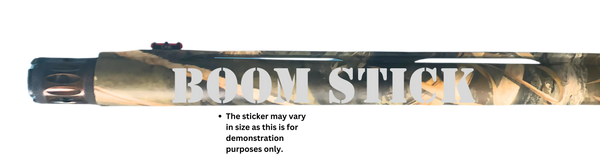 Boom Stick Barrel Sticker Wing Beat Waterfowl Company