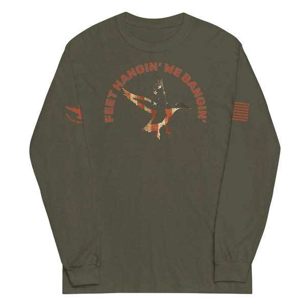 Men’s Long Sleeve Shirt Wing Beat Waterfowl Company