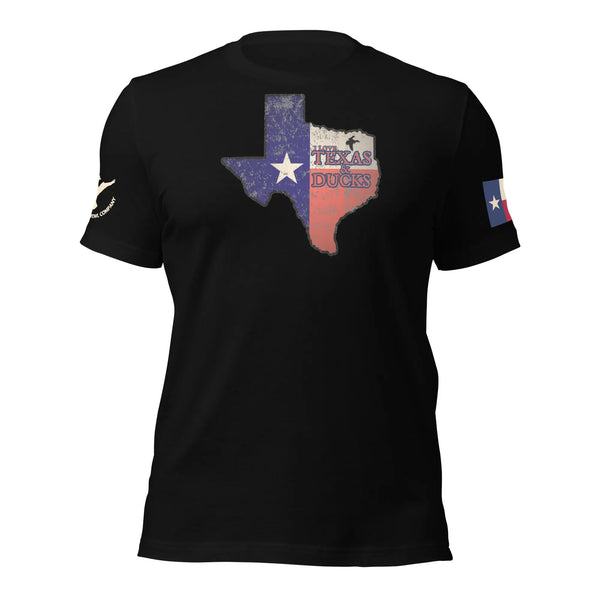 Wing Beat Waterfowl  Company Sure Shot I Love Texas & Ducks T-Shirt Wing Beat Waterfowl Company