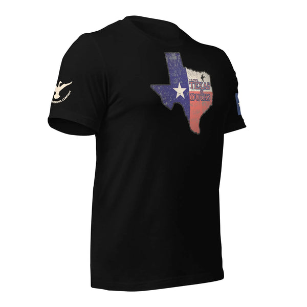 Wing Beat Waterfowl  Company Sure Shot I Love Texas & Ducks T-Shirt Wing Beat Waterfowl Company