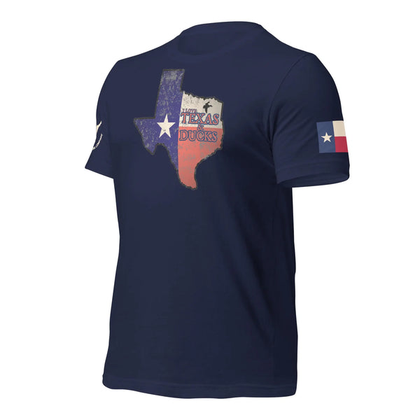 Wing Beat Waterfowl  Company Sure Shot I Love Texas & Ducks T-Shirt Wing Beat Waterfowl Company