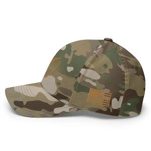 Wing Beat Waterfowl Logo Stretch Band Hat - Wing Beat Waterfowl Company