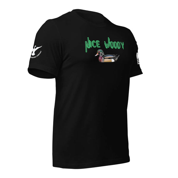 Wing Beat Waterfowl Sure Shot Nice Woody T - Shirt - Wing Beat Waterfowl Company