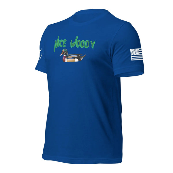 Wing Beat Waterfowl Sure Shot Nice Woody T - Shirt - Wing Beat Waterfowl Company