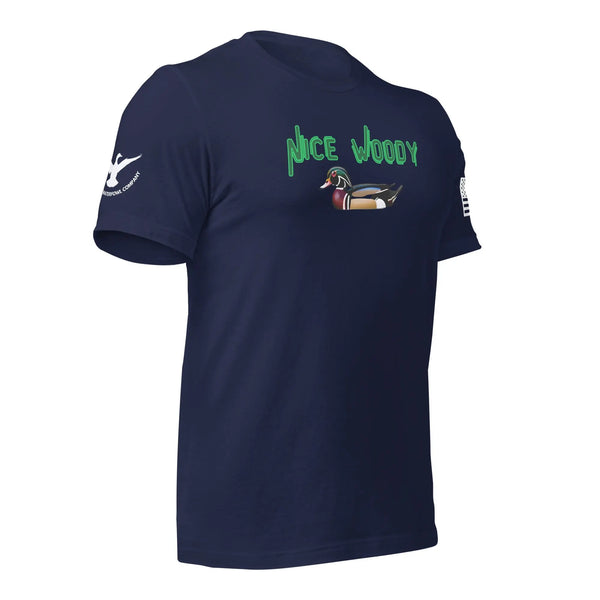 Wing Beat Waterfowl Sure Shot Nice Woody T - Shirt - Wing Beat Waterfowl Company