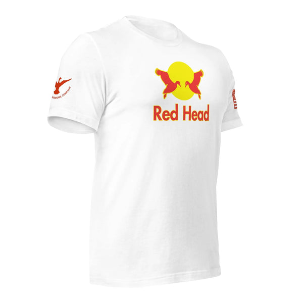 Wing Beat Waterfowl Sure Shot Red Head Logo T - shirt - Wing Beat Waterfowl Company