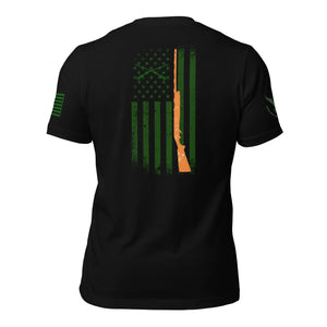 Wing Beat Waterfowl Sure Shot Thin Green Line T - Shirt - Wing Beat Waterfowl Company